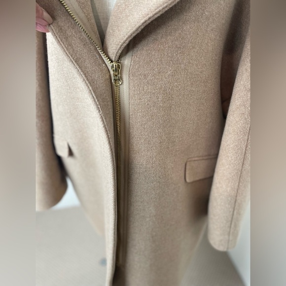 J CREW coat in Italian stadium-cloth wool size 24 NWOT - Picture 10 of 15